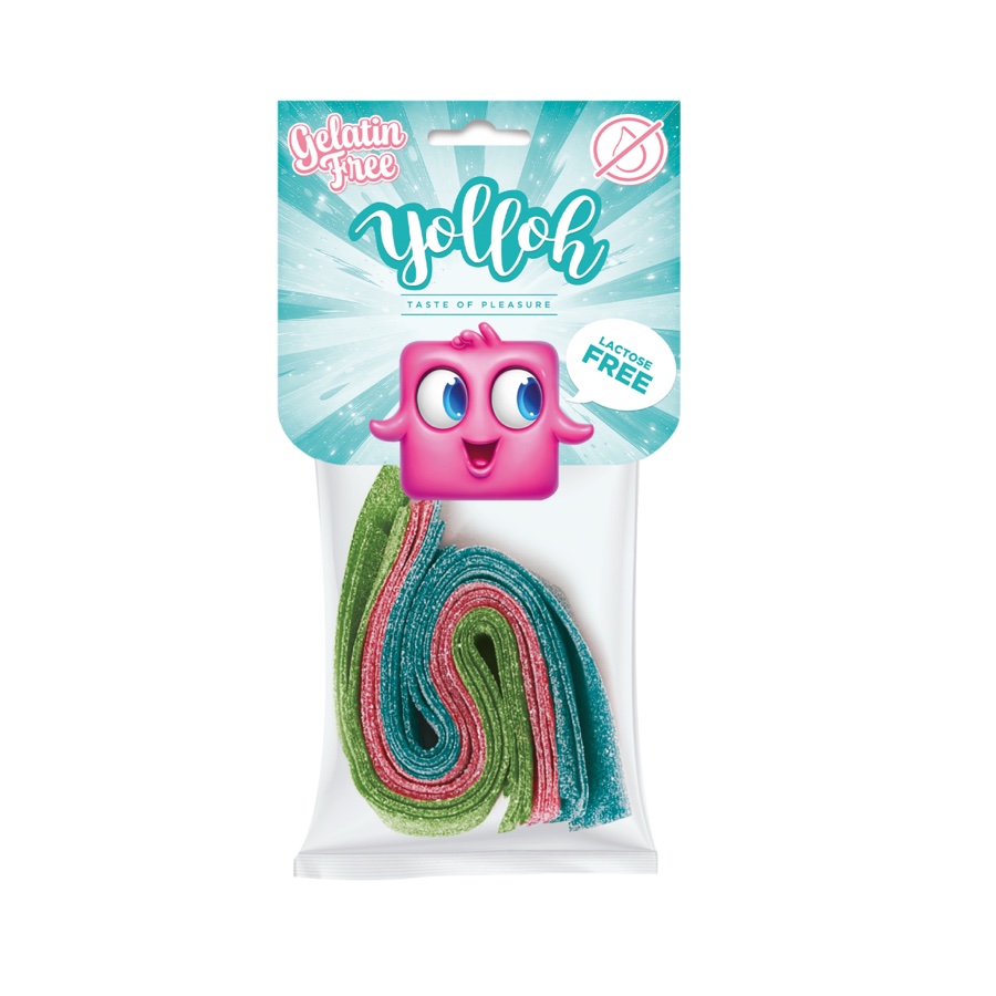 Yolloh® Strawberry Boost — Gelatin-Free candy